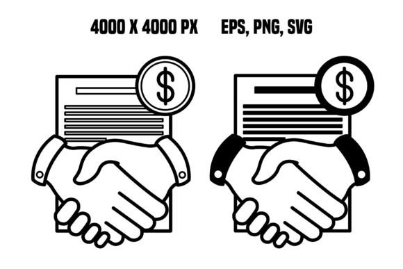 Download Financial Agreement Icons - Icon Collection