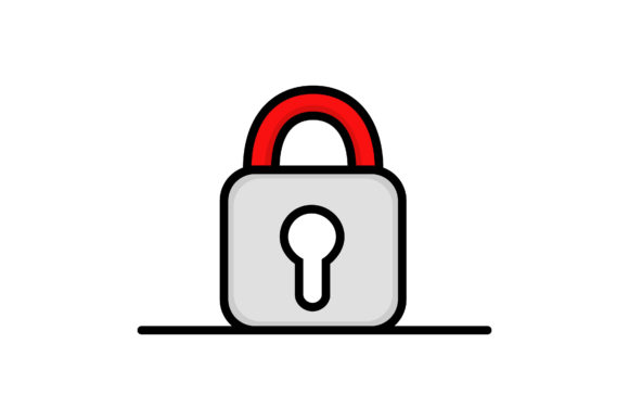 Download Safety Padlock Flat Icon - Icon Collection