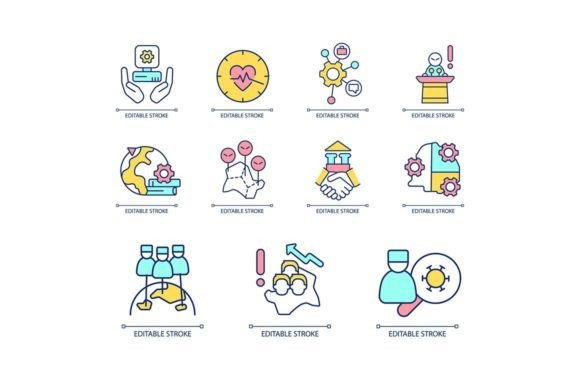 Download International Cooperation RGB Color Icon - Icon Collection