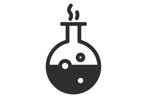 Download Chemical Flask Black Icon. Laboratory Ex - Icon Collection