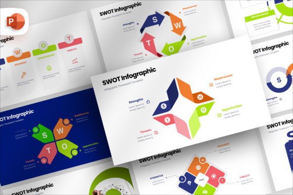 Download SWOT Infographic Presentation Template - Graphic Collection