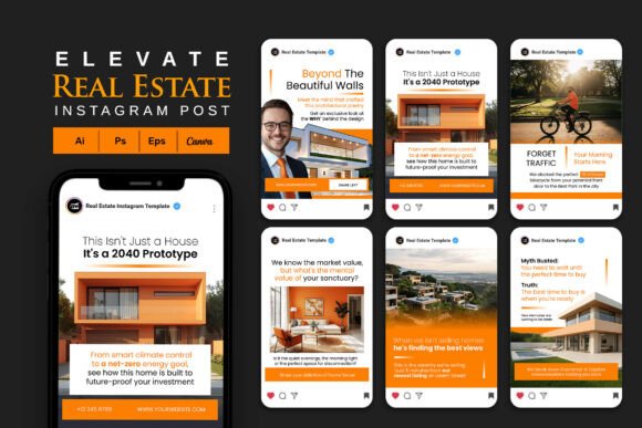 Download Elevate Real Estate Marketing- Instagram - Real Collection