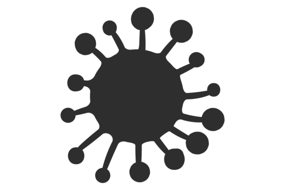Download Virus Black Icon. Disease Infection Simp - Icon Collection
