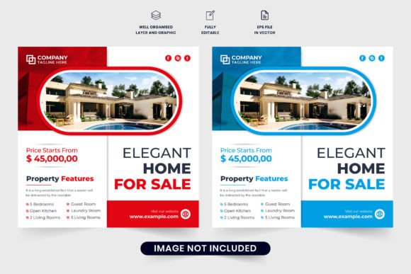Download Real Estate Marketing Template Design - Real Collection