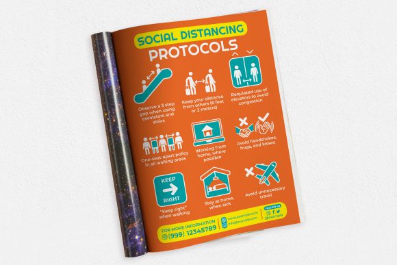 Download Social Distancing Protocols Ads Magazine - Social distancing Collection