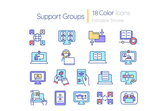 Download Elearning Software and Techniques Icons - Icon Collection