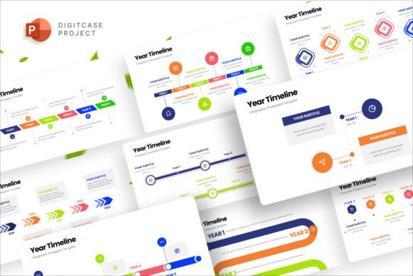 Download Year Timeline Infographic Presentation - Graphic Collection