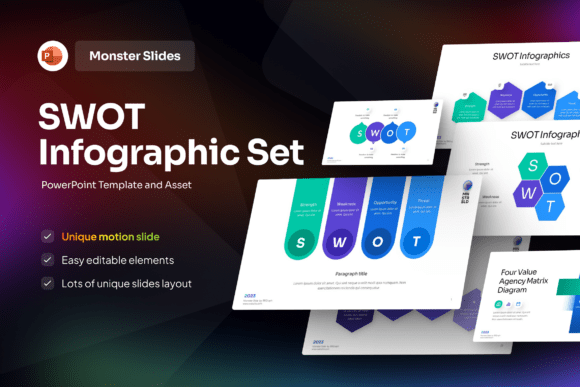 Download SWOT Infographic PowerPoint Template - Graphic Collection
