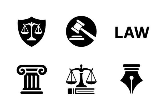 Download Law Firm Logo &amp; Legal Icon Set - Icon Collection
