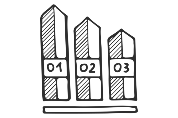 Download Infographic Chart Element Doodle. Hand D - Graphic Collection