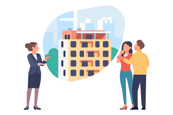 Download Real Estate Agent Showing Apartment Buil - Real Collection